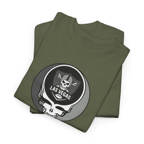 Grateful Dead - Las Vegas Raiders Stealie Unisex T-Shirt - NFL - StealieShop
